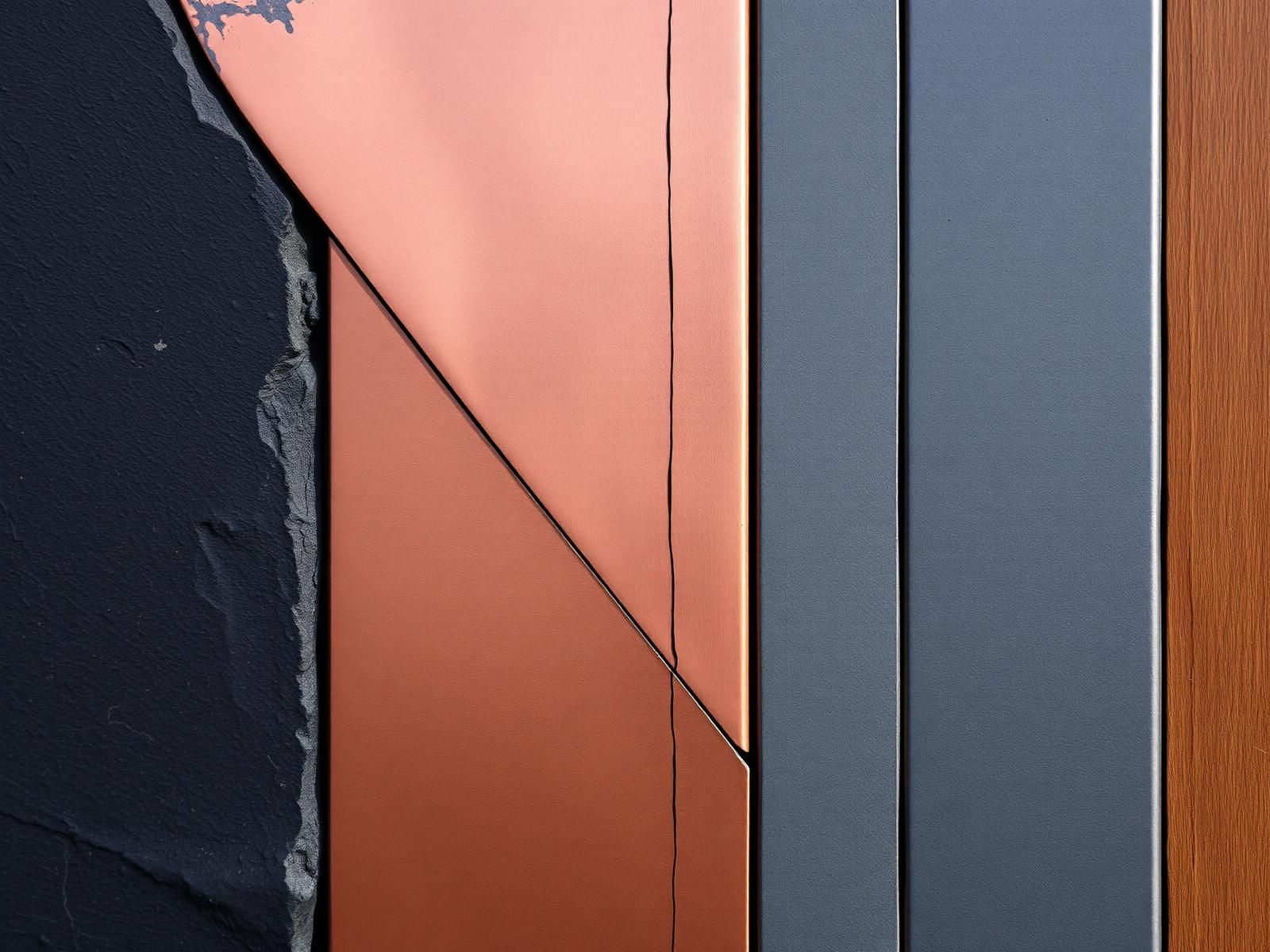 Matières nobles : ardoise, cuivre, zinc, bois — Atelier